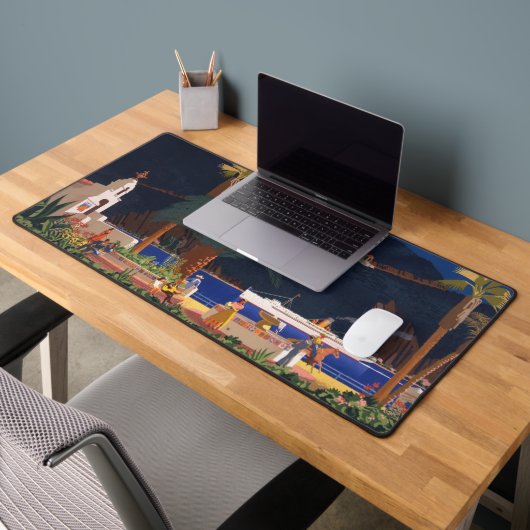 Affiche de voyage - Père Noël Catalina Island, Cal (Bureau 2)