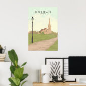 Affiche de voyage pour Blackheath Londres (Bureau à domicile)