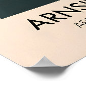 Affiche de voyage pour l'AONB d'Arnside et Silverd (Coin)