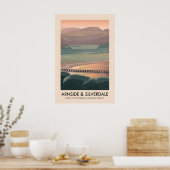 Affiche de voyage pour l'AONB d'Arnside et Silverd (Cuisine)