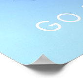 Affiche de voyage pour le splitboard à Go (Coin)