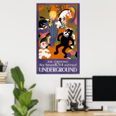 Affiche De Voyage Pour Londres Métro (Bureau à domicile)