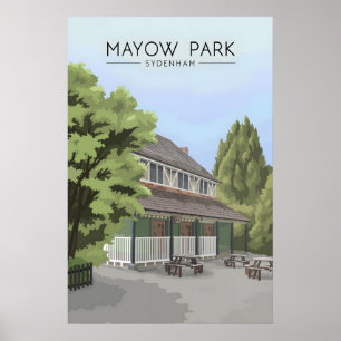 Affiche de voyage pour Mayow Park Londres