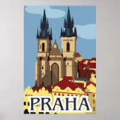 Affiche de voyage Prague (Devant)