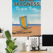 Affiche de voyage Prends un train pour Skegness. (Bureau à domicile)
