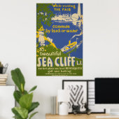 Affiche de voyage Promotion Sea Cliff, Long Island (Bureau à domicile)
