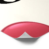 Affiche de voyage rétro du Timor-Leste. (Coin)