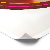 Affiche de voyage rétro TWA Art Hawaii Impression  (Coin)