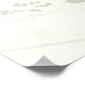 Affiche de voyage Saas Fee Suisse Snowboard (Coin)