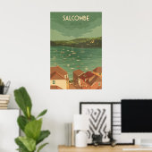 Affiche de voyage Salcombe Devon (Bureau à domicile)