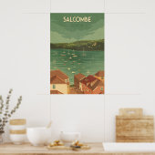 Affiche de voyage Salcombe Devon (Cuisine)