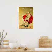 Affiche de voyage SAS Art Viking Impression Scandi (Cuisine)