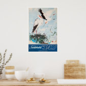 Affiche de voyage SAS Impression Scandinave Scandi (Cuisine)
