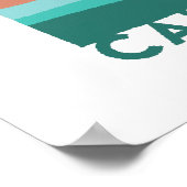 Affiche de voyage Sausalito (Coin)