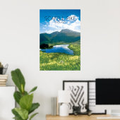 Affiche de voyage Scafell Pike (Bureau à domicile)