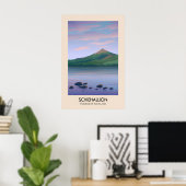 Affiche de voyage Schiehallion Munros d'Écosse (Bureau à domicile)