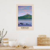 Affiche de voyage Schiehallion Munros d'Écosse (Cuisine)