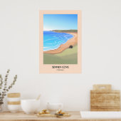 Affiche de voyage Sennen Cove Cornwall (Cuisine)