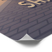 Affiche de voyage Shad Thames Londres (Coin)