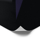 Affiche de voyage ski Kirovsk Russie (Coin)