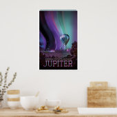 Affiche de voyage spatiale NASA Jupiter Impression (Cuisine)