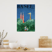 Affiche de voyage suisse d'art de Bâle Impression (Cuisine)