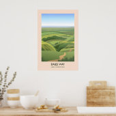 Affiche de voyage sur le Dales Way (Cuisine)