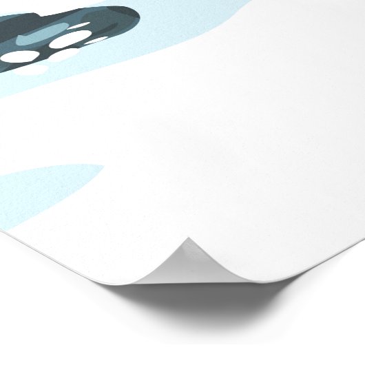 Affiche de voyage sur le Danube (Coin)