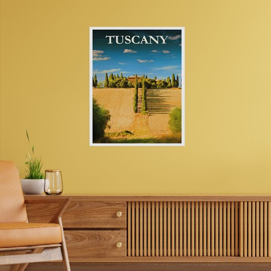 Affiche de voyage Toscane, Italie (Salon 2)