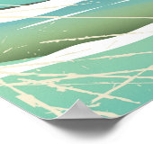 affiche de voyage vintage Australie Sydney (Coin)