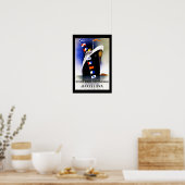 Affiche de voyage vintage Barcelone Espagne (Cuisine)