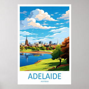 Affiche de voyage vintage d'Adélaïde Parc national