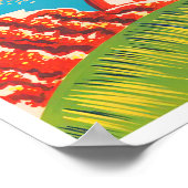 Affiche de voyage vintage de la Havane (Coin)