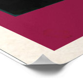 Affiche de voyage vintage de Phnom Penh (Coin)