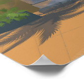 Affiche de voyage vintage du vietnam (Coin)