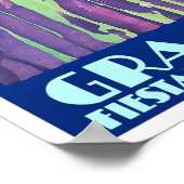 Affiche de voyage vintage Feria de Granada 1931 (Coin)