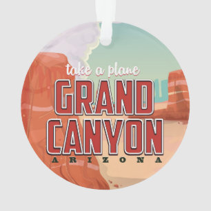 Affiche de voyage vintage Grand Canyon
