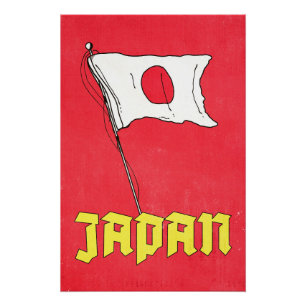 Affiche de voyage vintage Japon