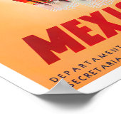 Affiche de voyage vintage mexicaine (Coin)