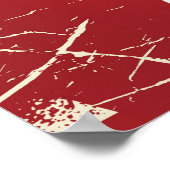 Affiche de voyage vintage tunisienne (Coin)