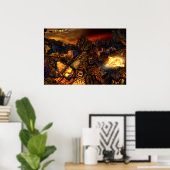 Affiche de vue de rue FireDome (Bureau à domicile)