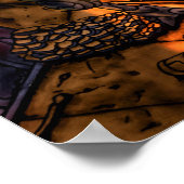 Affiche de vue de rue FireDome (Coin)