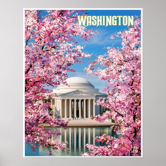 Affiche de Washington DC (Devant)