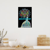 Affiche de Washington DC (Cuisine)