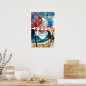 Affiche de Washington DC (Cuisine)