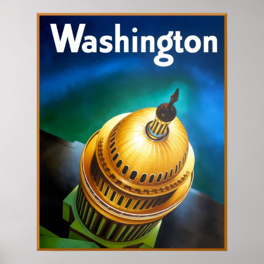 Affiche de Washington DC (Devant)
