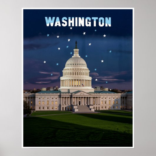 Affiche de Washington DC (Devant)