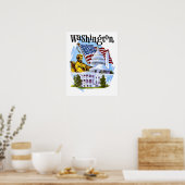 Affiche de Washington DC (Cuisine)