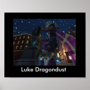 Affiche de Wizard101 Luc Dragondust