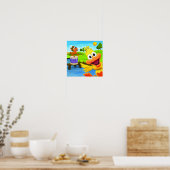 Affiche de WordWorld Dancing Dog et Duck (Cuisine)